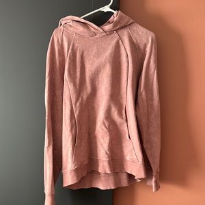 Lululemon Scuba Women's Pink Hoodie - Size 10